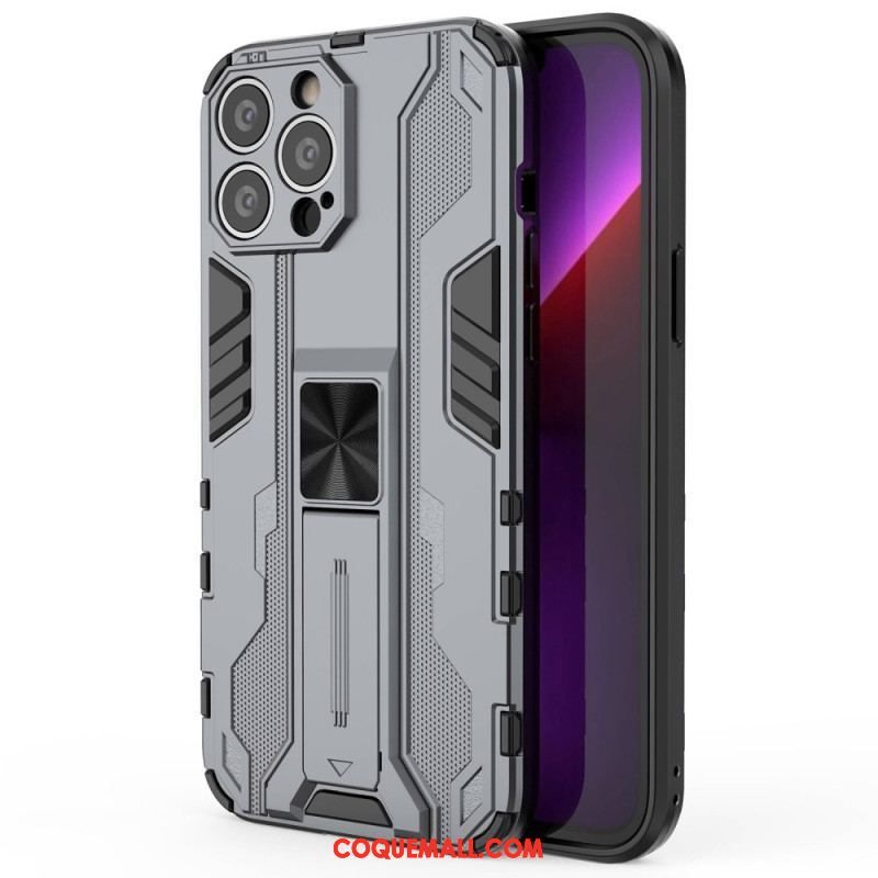 Coque iPhone 14 Pro Support Amovible Vertical et Horizontal