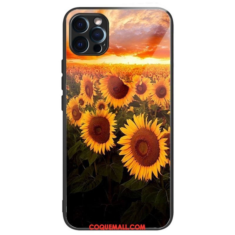 Coque iPhone 14 Pro Tournesols Intenses