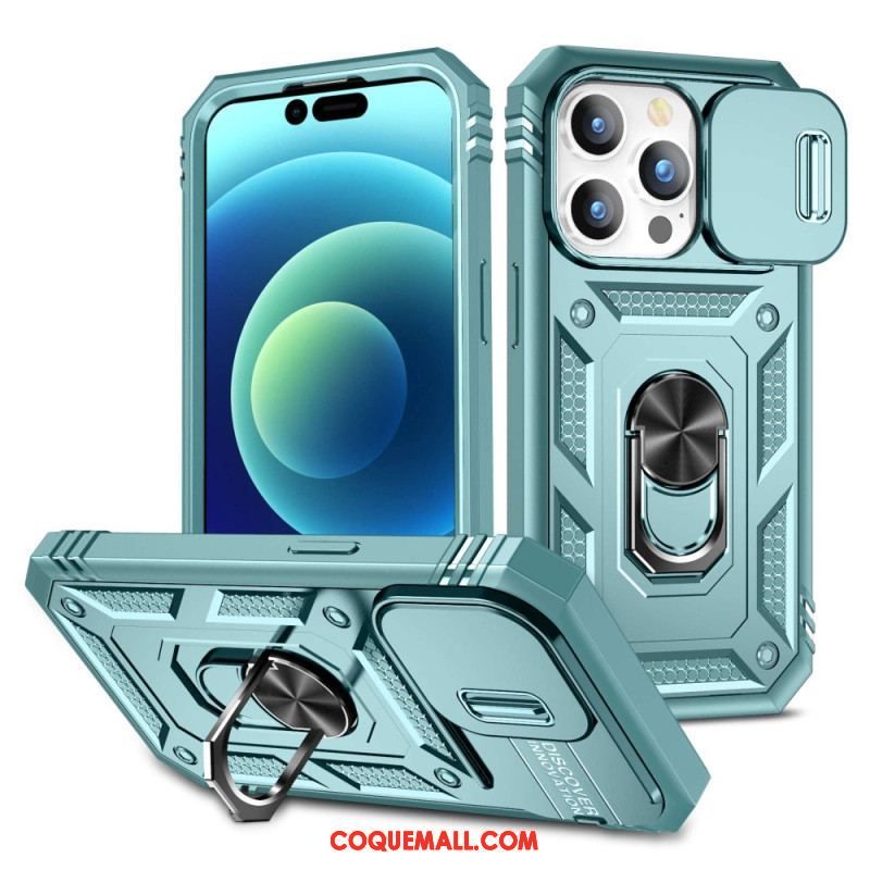 Coque iPhone 14 Pro Ultra Résistante Multi-Fonctionnelle Bicolore