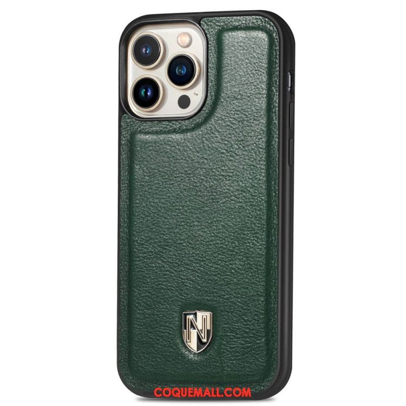 Coque iPhone 14 Pro Véritable Cuir CASENEO