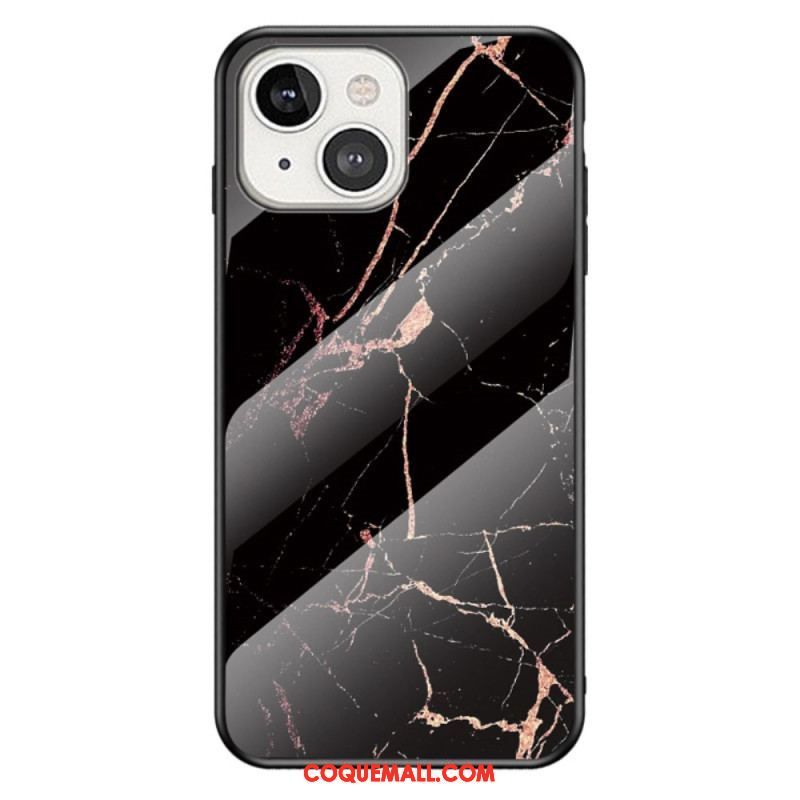 Coque iPhone 14 Verre Trempé Marbre