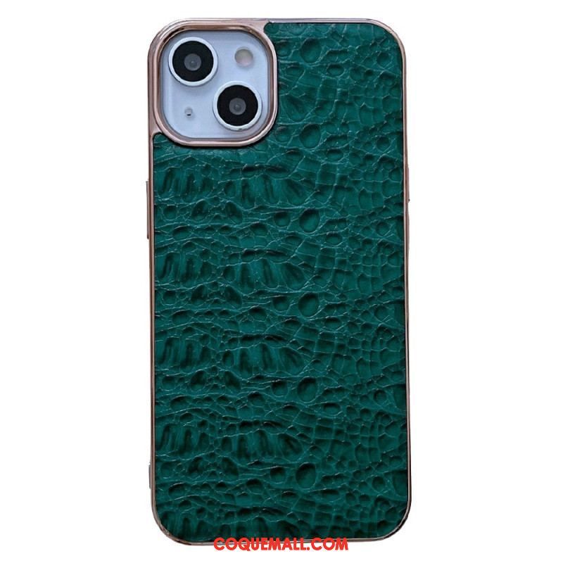 Coque iPhone 14 Véritable Cuir