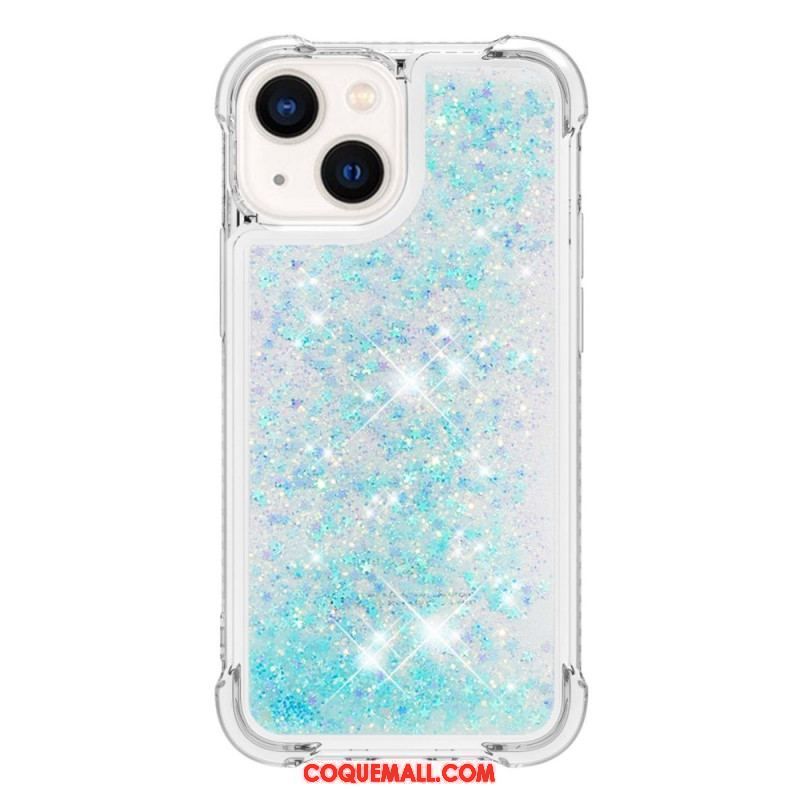 Coque iPhone 15 Paillettes