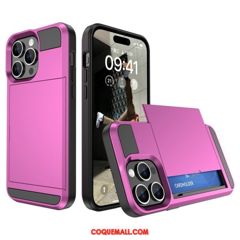 Coque iPhone 15 Porte-Cartes Intégré