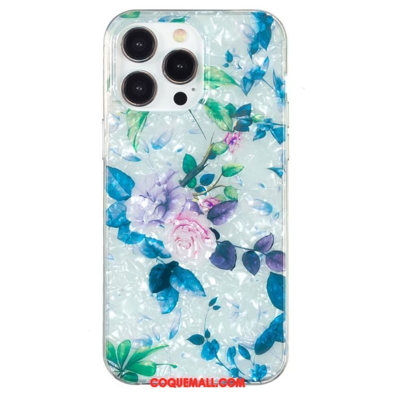 Coque iPhone 15 Pro Max Florale