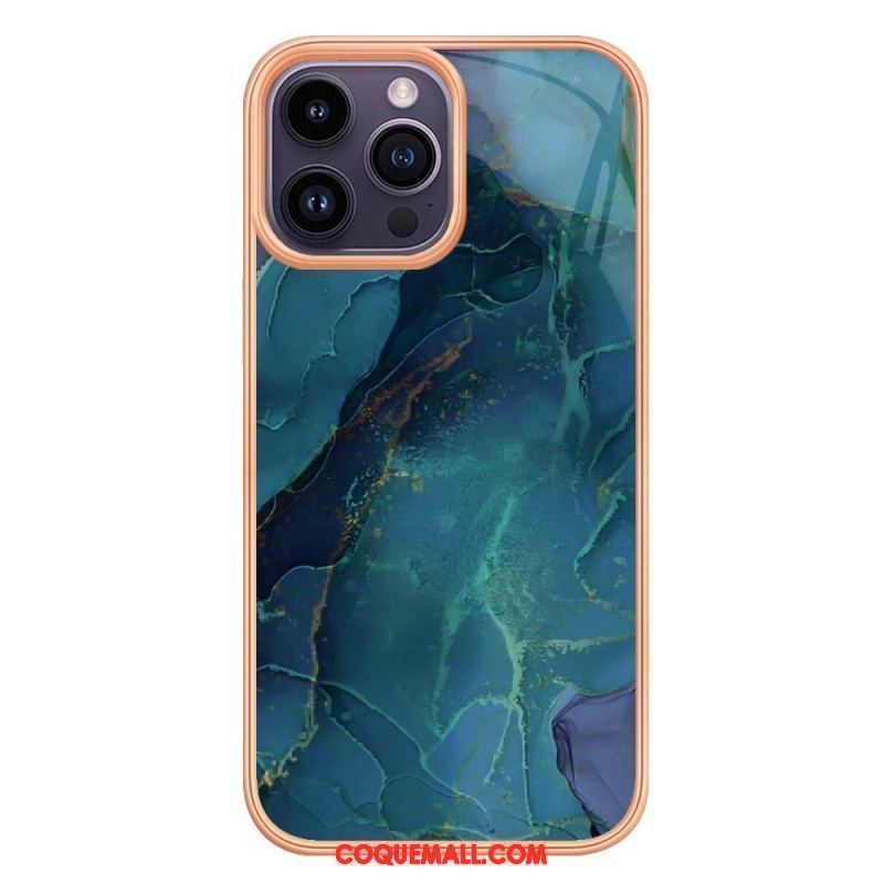 Coque iPhone 15 Pro Max Style Marbré