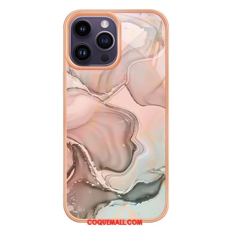 Coque iPhone 15 Pro Max Style Marbré