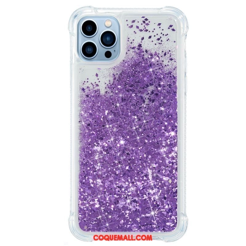 Coque iPhone 15 Pro Paillettes