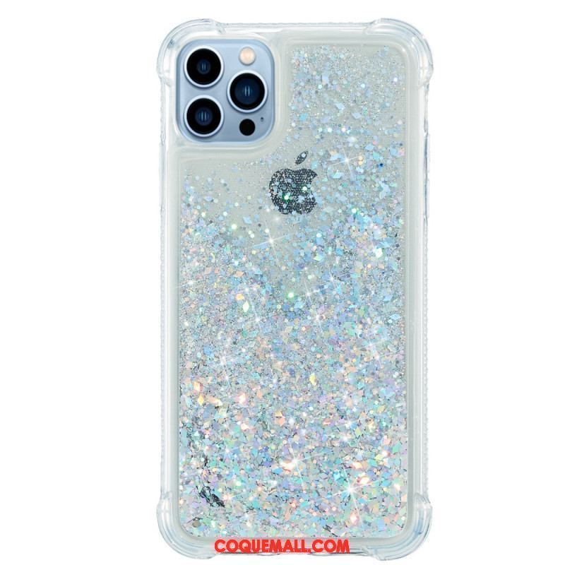 Coque iPhone 15 Pro Paillettes