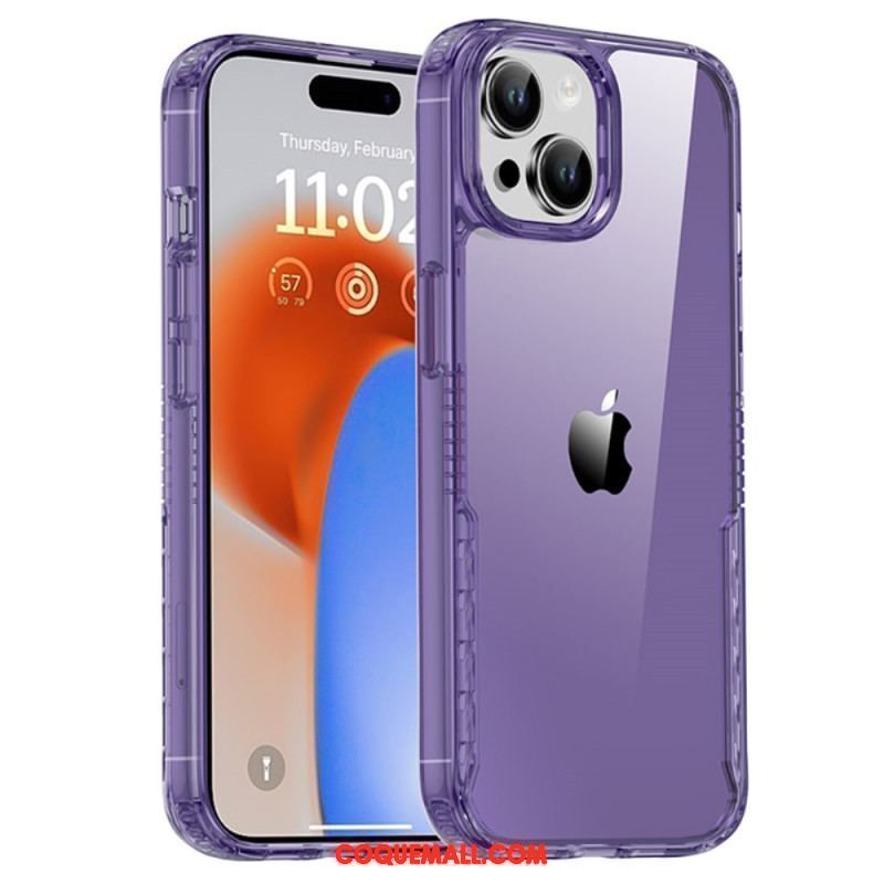 Coque iPhone 15 Transparente Teintée IPAKY