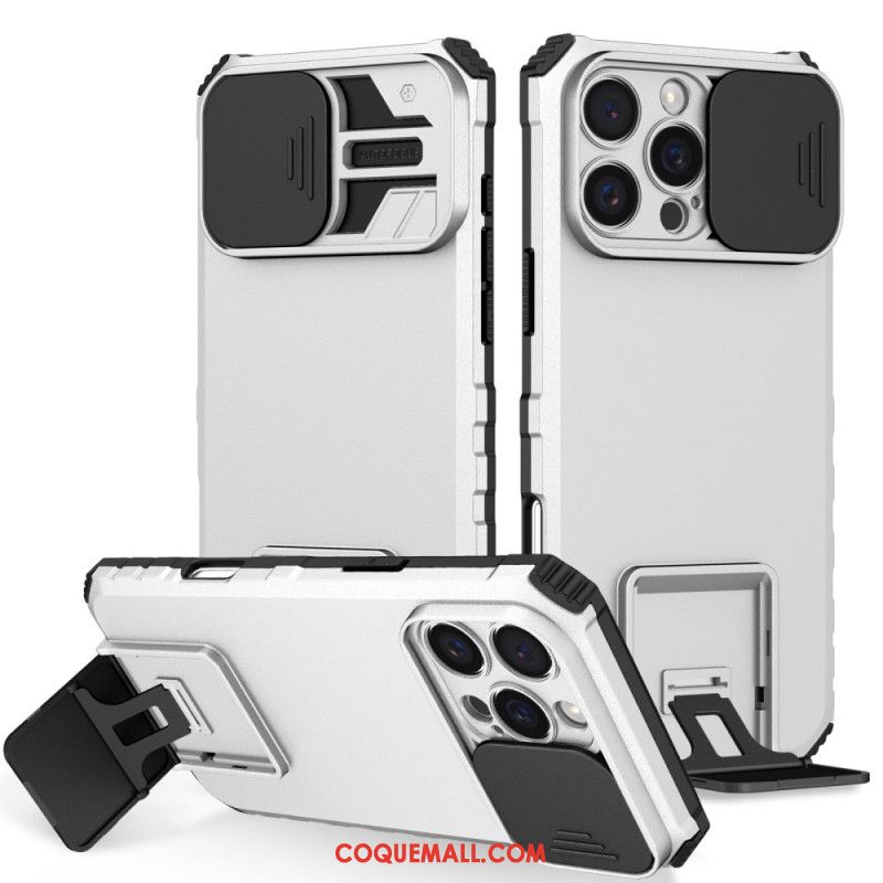 Coque iPhone 16 Pro Glissière pour Caméra et Support