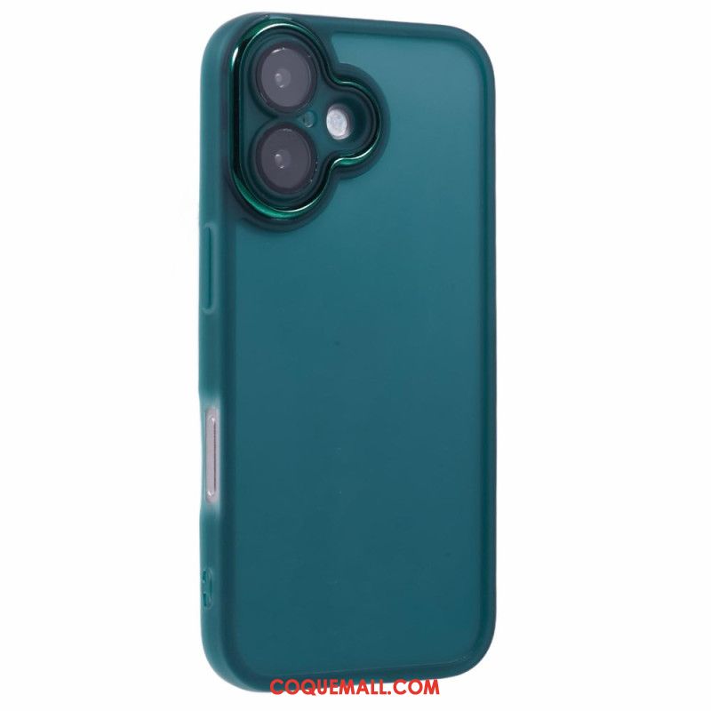 Coque iPhone 16 Transparente Colorée