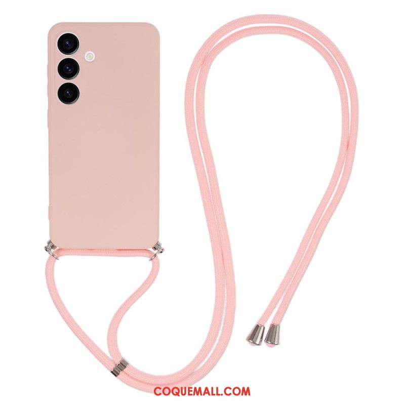 Coque à Cordon Samsung Galaxy S24 Plus 5G Silicone