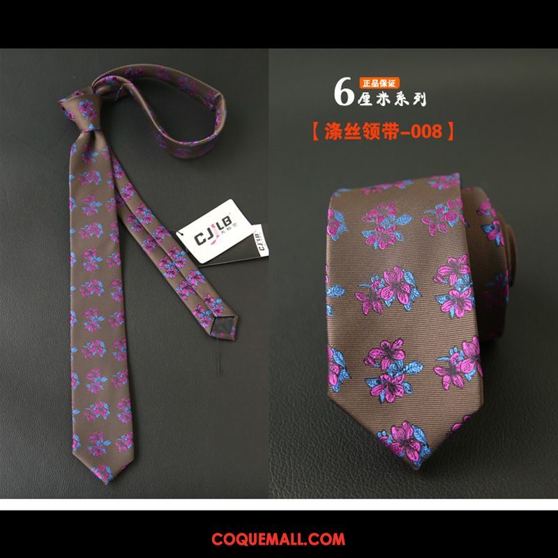 Cravate Homme Femme Marier Violet, Cravate Boite Cadeau Entreprise