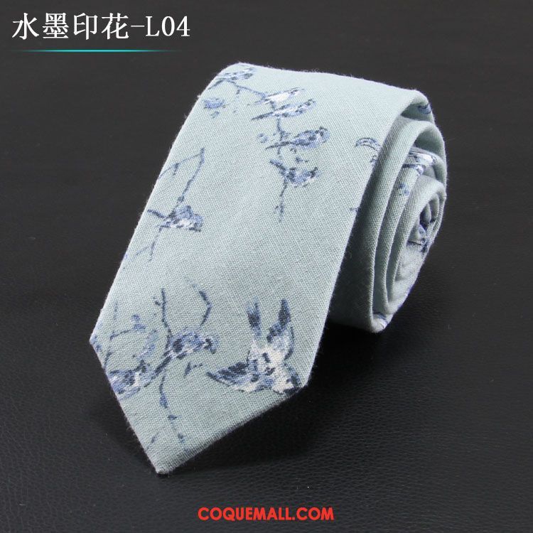 Cravate Homme Lin Marier Mode, Cravate Modèle Personnalité