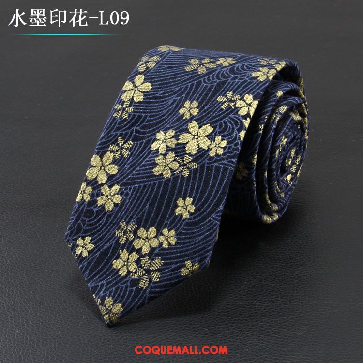 Cravate Homme Lin Marier Mode, Cravate Modèle Personnalité