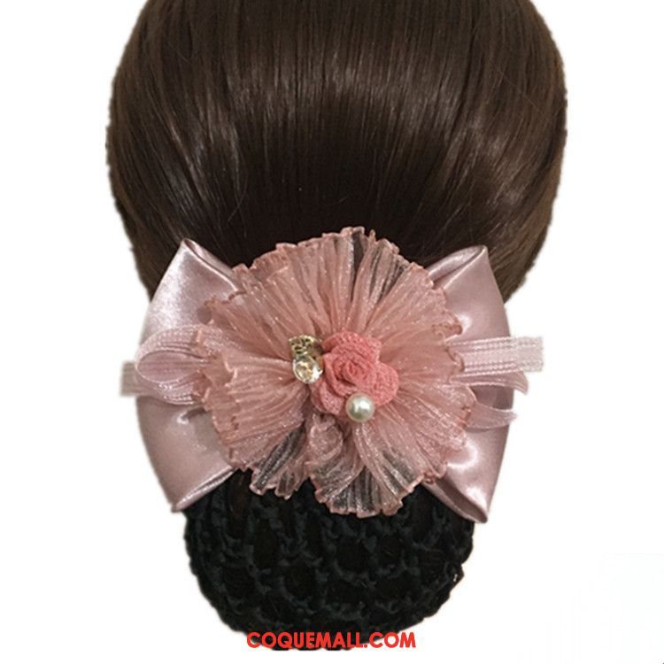 Fleur De Tête Femme Argenté Fleur Arc, Fleur De Tête Poche Nette Cryptage