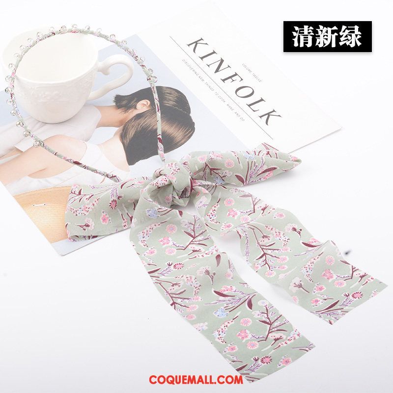 Fleur De Tête Femme Bandeau Accessoires Impression, Fleur De Tête Rétro Bandes Cheveux