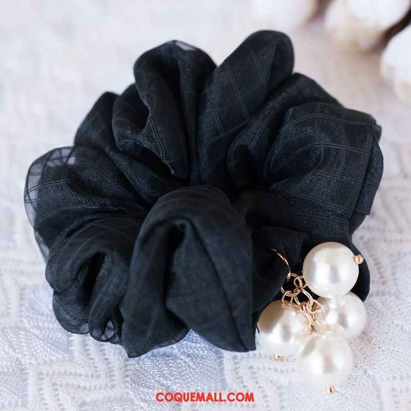 Fleur De Tête Femme Cercle Des Cheveux Noir Couvre-chefs, Fleur De Tête Gros Fleur