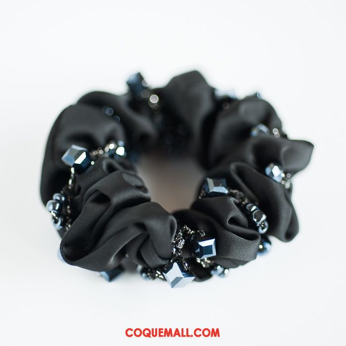 Fleur De Tête Femme Cercle Des Cheveux Noir Couvre-chefs, Fleur De Tête Gros Fleur