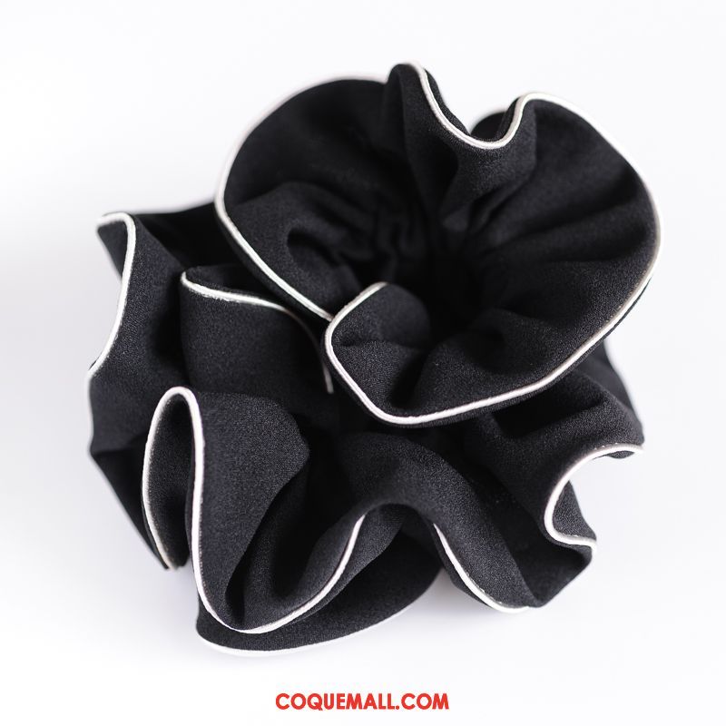 Fleur De Tête Femme Cercle Des Cheveux Noir Couvre-chefs, Fleur De Tête Gros Fleur