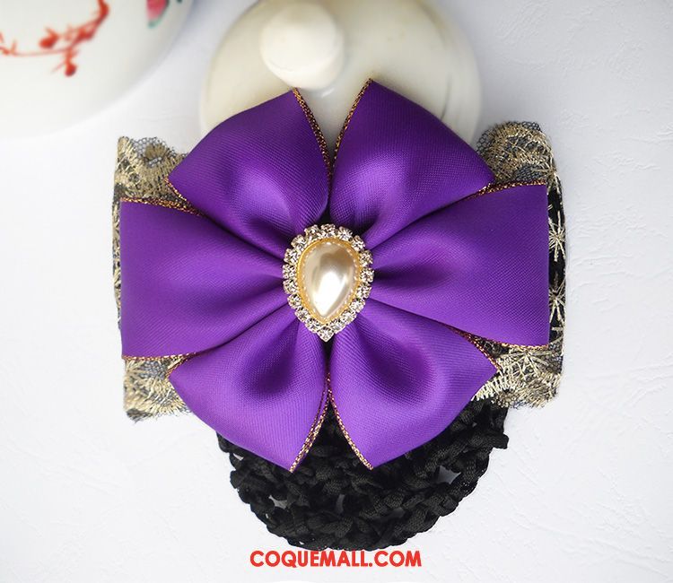 Fleur De Tête Femme Dentelle Réseau Carrière, Fleur De Tête Fleur Poche Nette