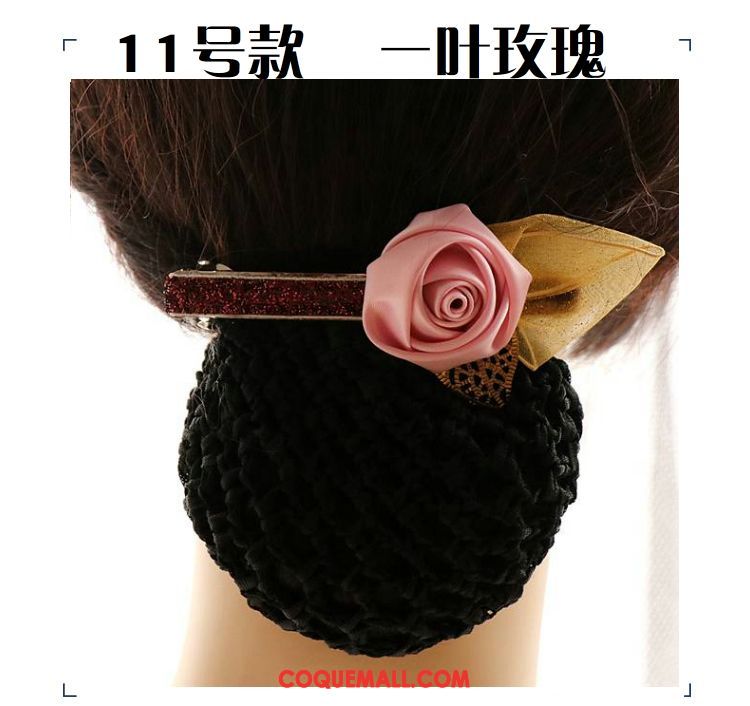 Fleur De Tête Femme Dentelle Épingle À Cheveux Argenté, Fleur De Tête Poche Nette Fleur