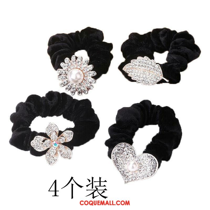 Fleur De Tête Femme Pierres De Strass Accessoires Mode, Fleur De Tête Fleur Élastique