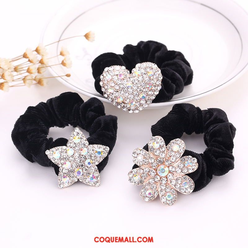 Fleur De Tête Femme Pierres De Strass Accessoires Mode, Fleur De Tête Fleur Élastique