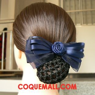 Fleur De Tête Femme Réseau Ornements De Cheveux Carrière, Fleur De Tête Argenté Épingle À Cheveux