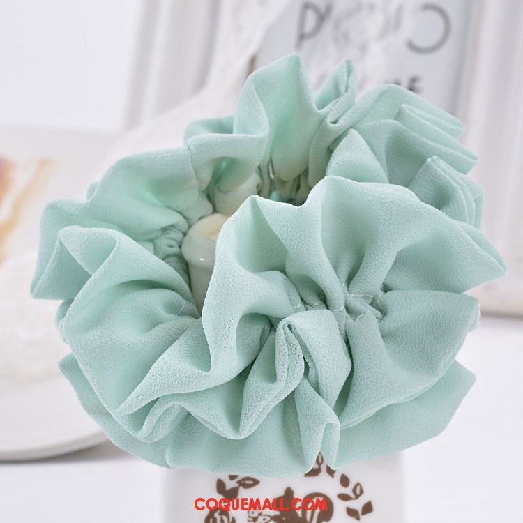 Fleur De Tête Femme Élastique Cercle Des Cheveux Tissu, Fleur De Tête Simple Couvre-chefs