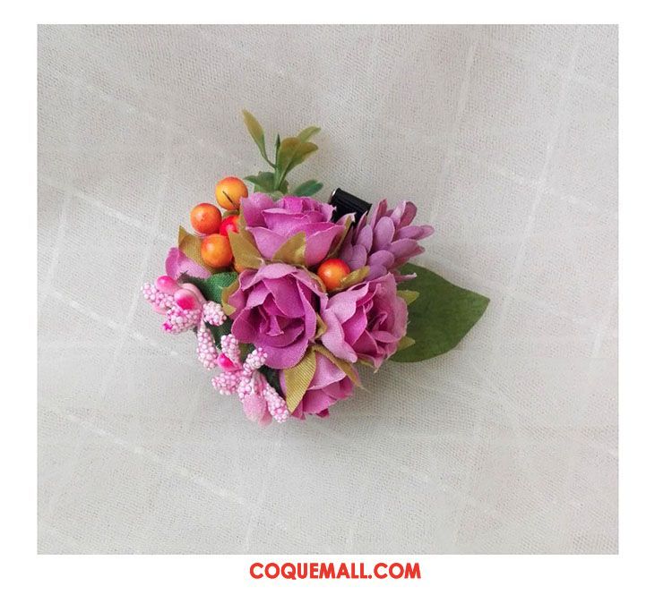Fleur De Tête Femme Épingle À Cheveux Ornements De Cheveux Simulation, Fleur De Tête Fleurs Frais