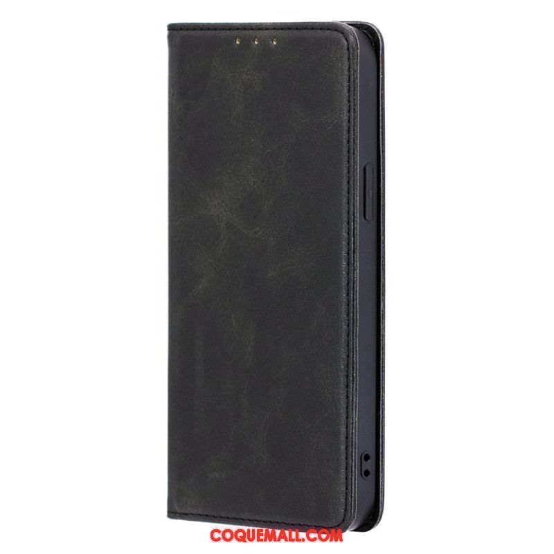 Flip Cover Huawei P60 Pro Texture Veau