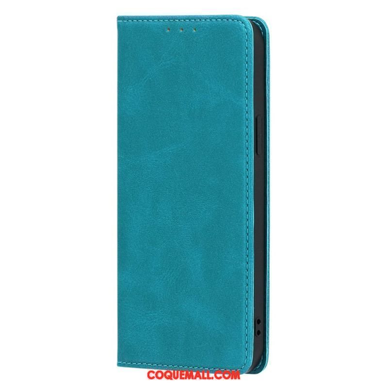 Flip Cover Huawei P60 Pro Texture Veau