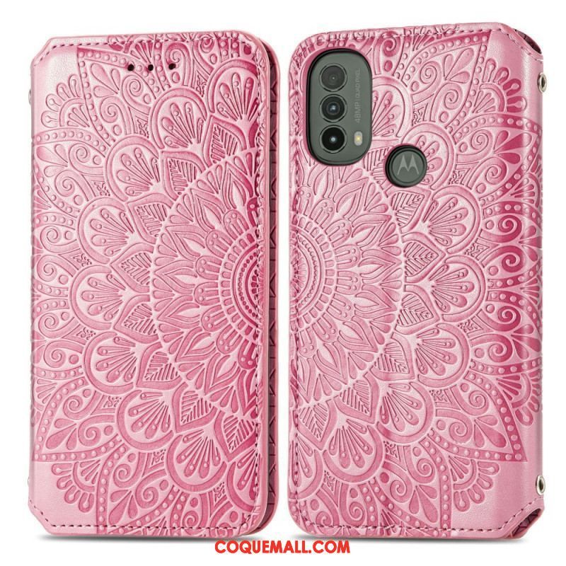 Flip Cover Moto E40 / E30 / E20 Mandala