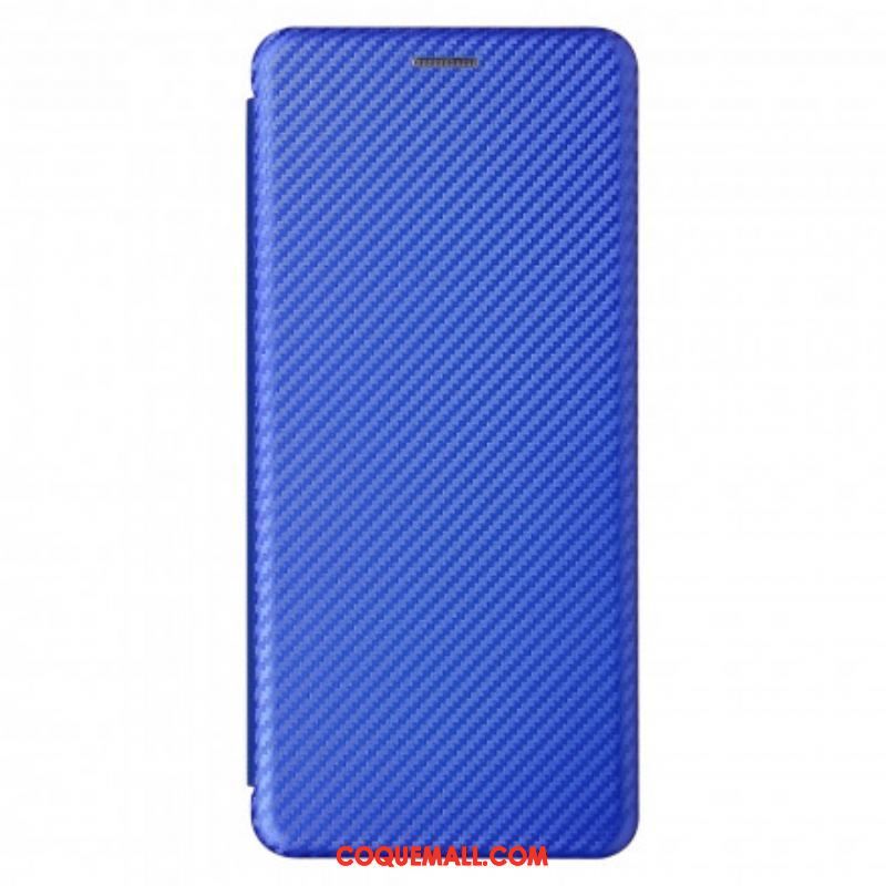 Flip Cover Moto G100 Silicone Carbone