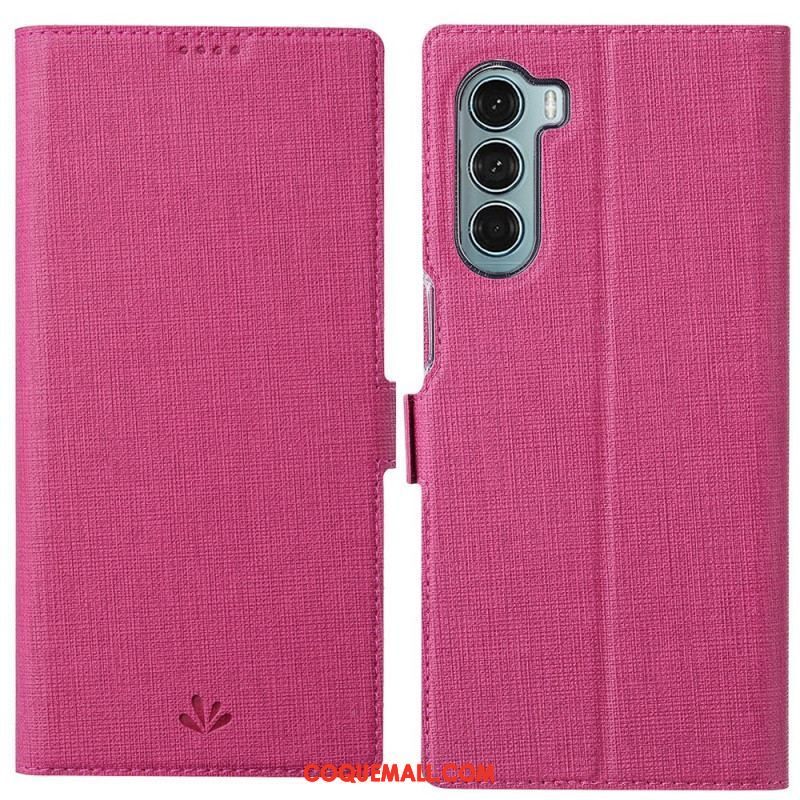 Flip Cover Moto G200 5G Texturée VILI DMX