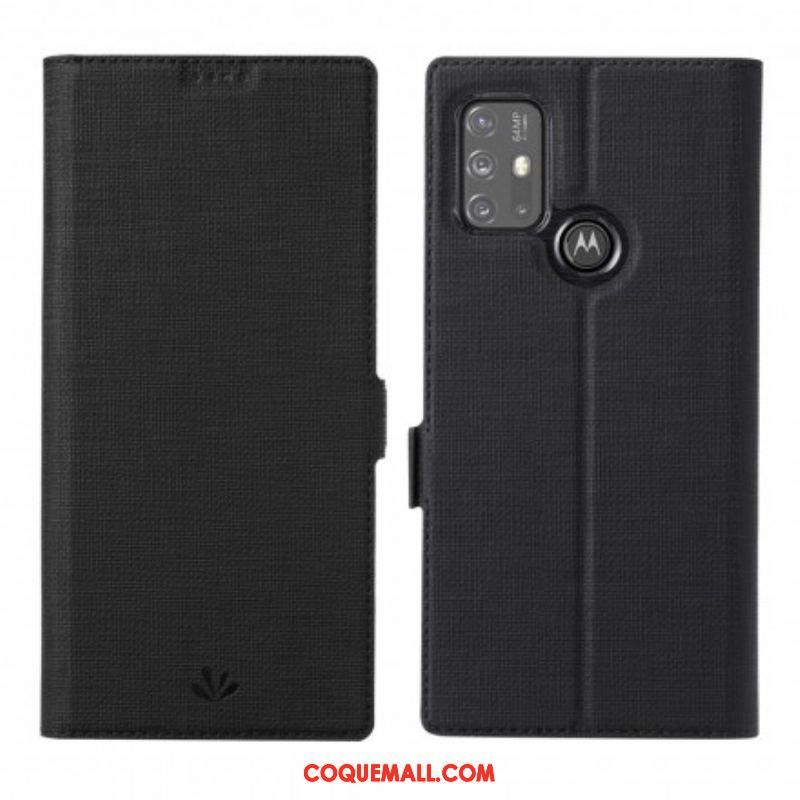 Flip Cover Moto G30 / Moto G10 Texturée VILI DMK