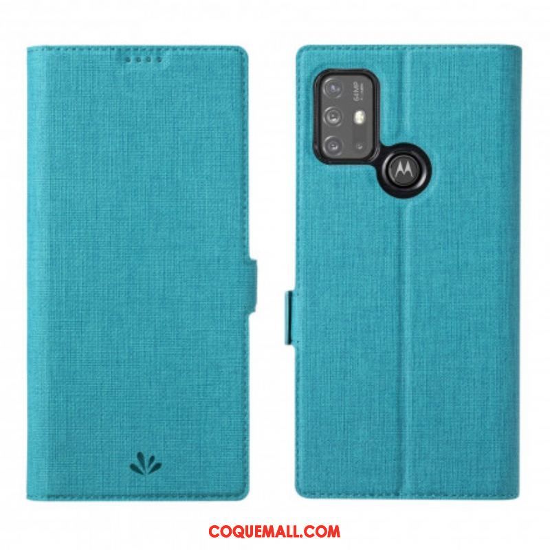 Flip Cover Moto G30 / Moto G10 Texturée VILI DMK