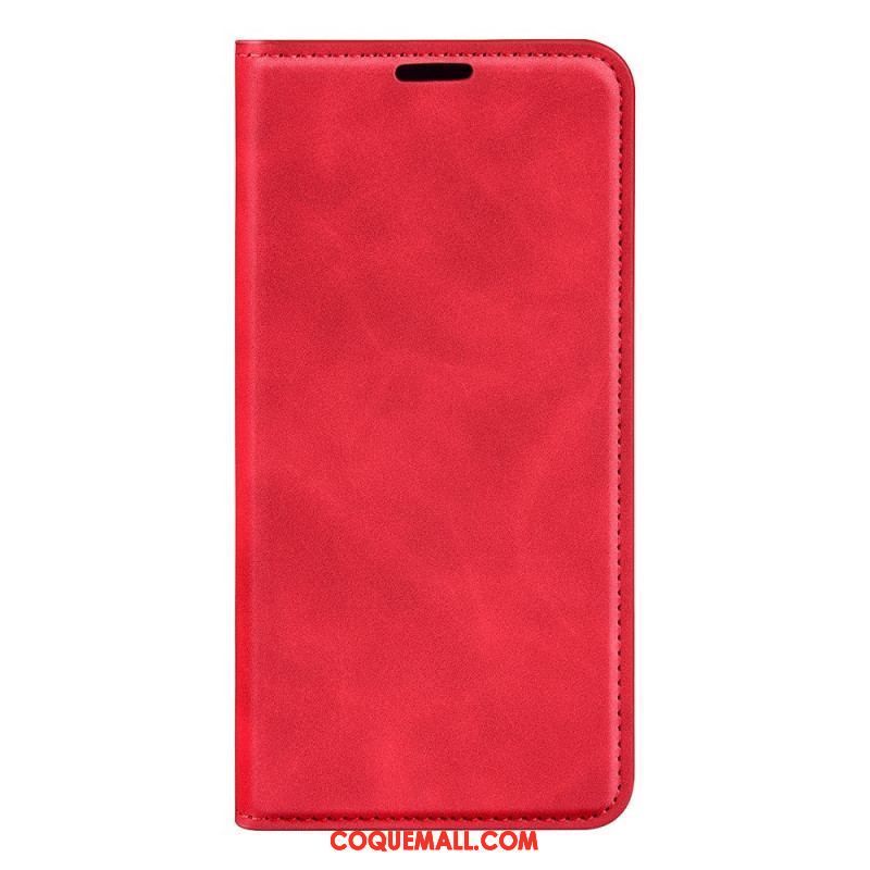 Flip Cover Moto G41 / G31 Effet Cuir Douceur Soie