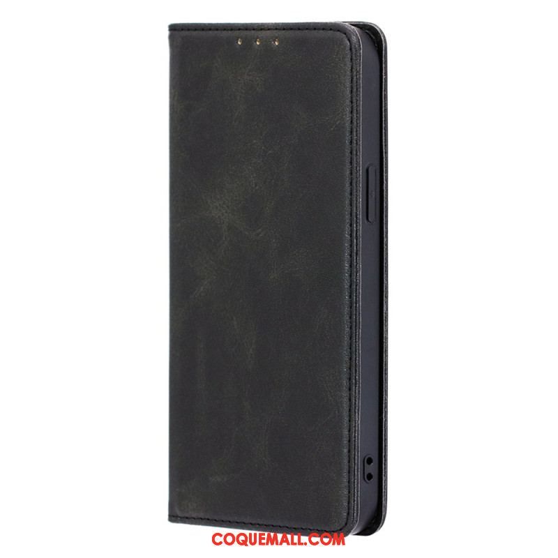 Flip Cover Moto G73 5G Simili Cuir