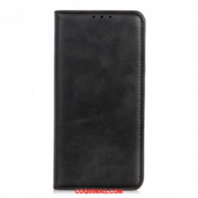 Flip Cover Motorola Edge 20 Cuir Fendu Design