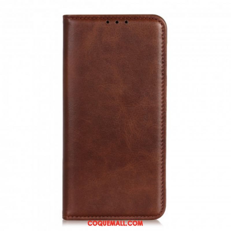 Flip Cover Motorola Edge 20 Cuir Fendu Design