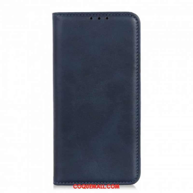 Flip Cover Motorola Edge 20 Cuir Fendu Design