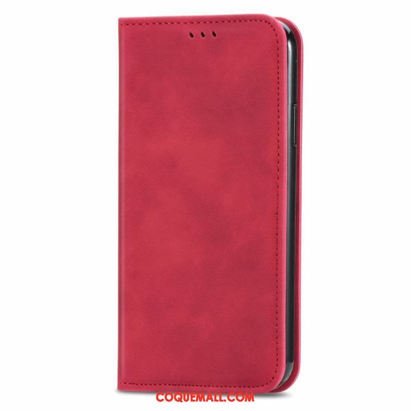 Flip Cover Motorola Edge 20 Skin-Touch Design