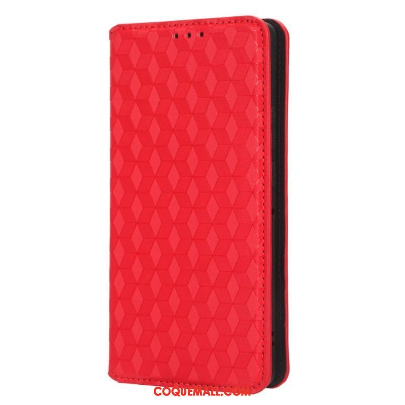 Flip Cover Motorola Edge 40 Pro Motif 3D