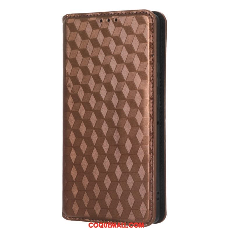 Flip Cover Motorola Edge 40 Pro Motif 3D