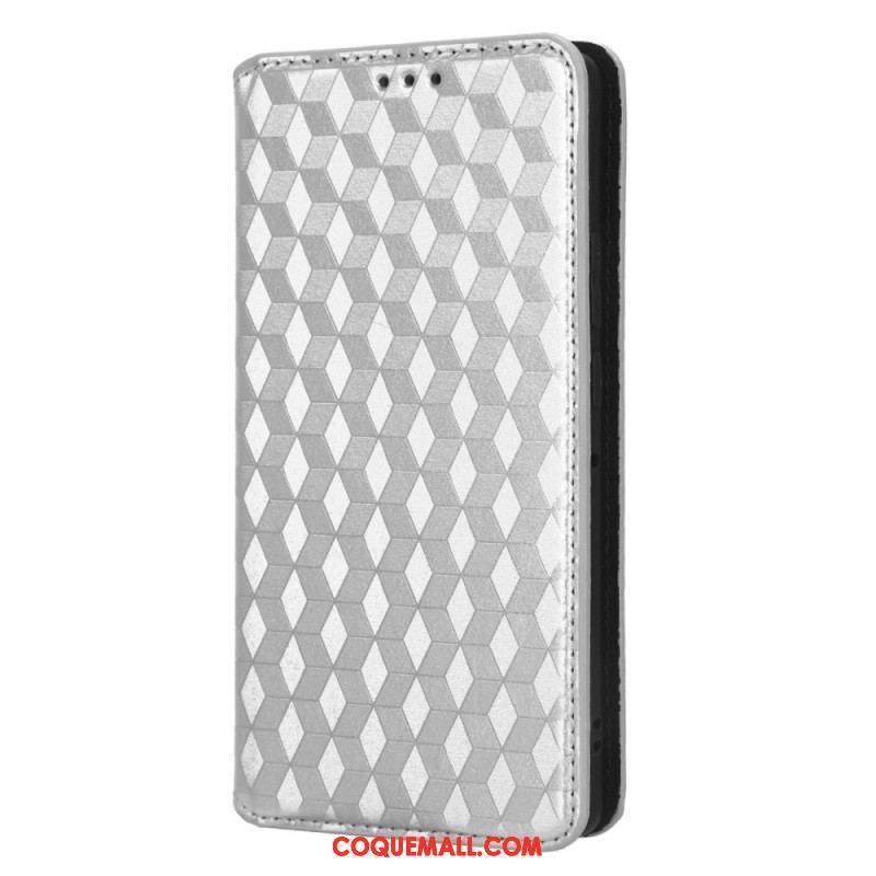 Flip Cover Motorola Edge 40 Pro Motif 3D