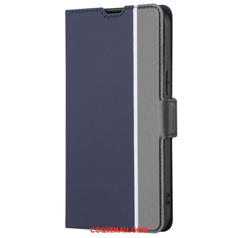 Flip Cover OnePlus 10 Pro 5G Bicolore