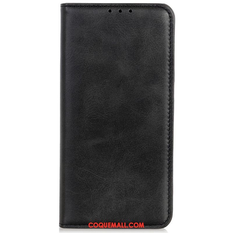 Flip Cover OnePlus 10 Pro 5G Cuir Fendu Élégance
